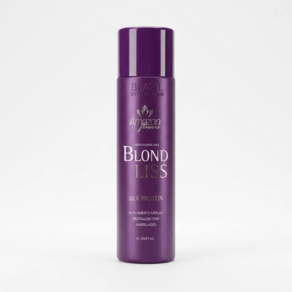 Amazon Flowers Blond Liss Organic Hair Straightener 1000 ML AMAZON FLOWERS JOLIE'S