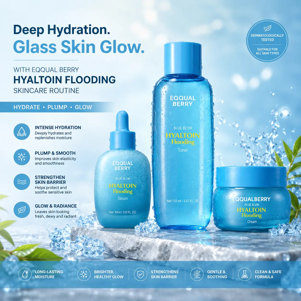 Deep Hydration Guide: Hyaltoin Flooding Serum 30ml JOLIE'S