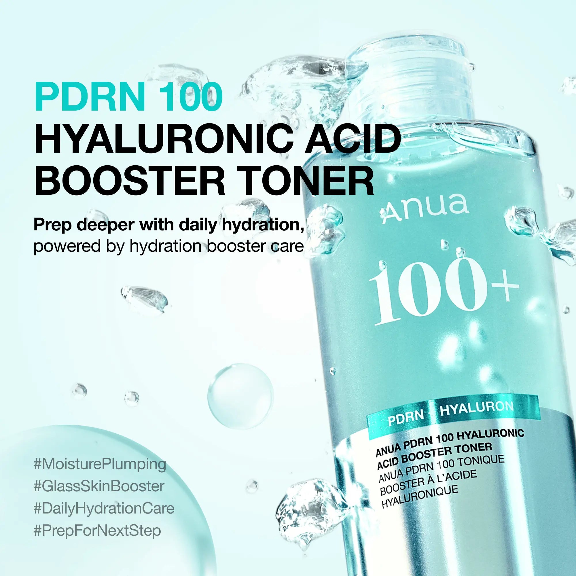ANUA PDRN 100 Hyaluronic Acid Booster Toner 250 ML ANUA JOLIE'S