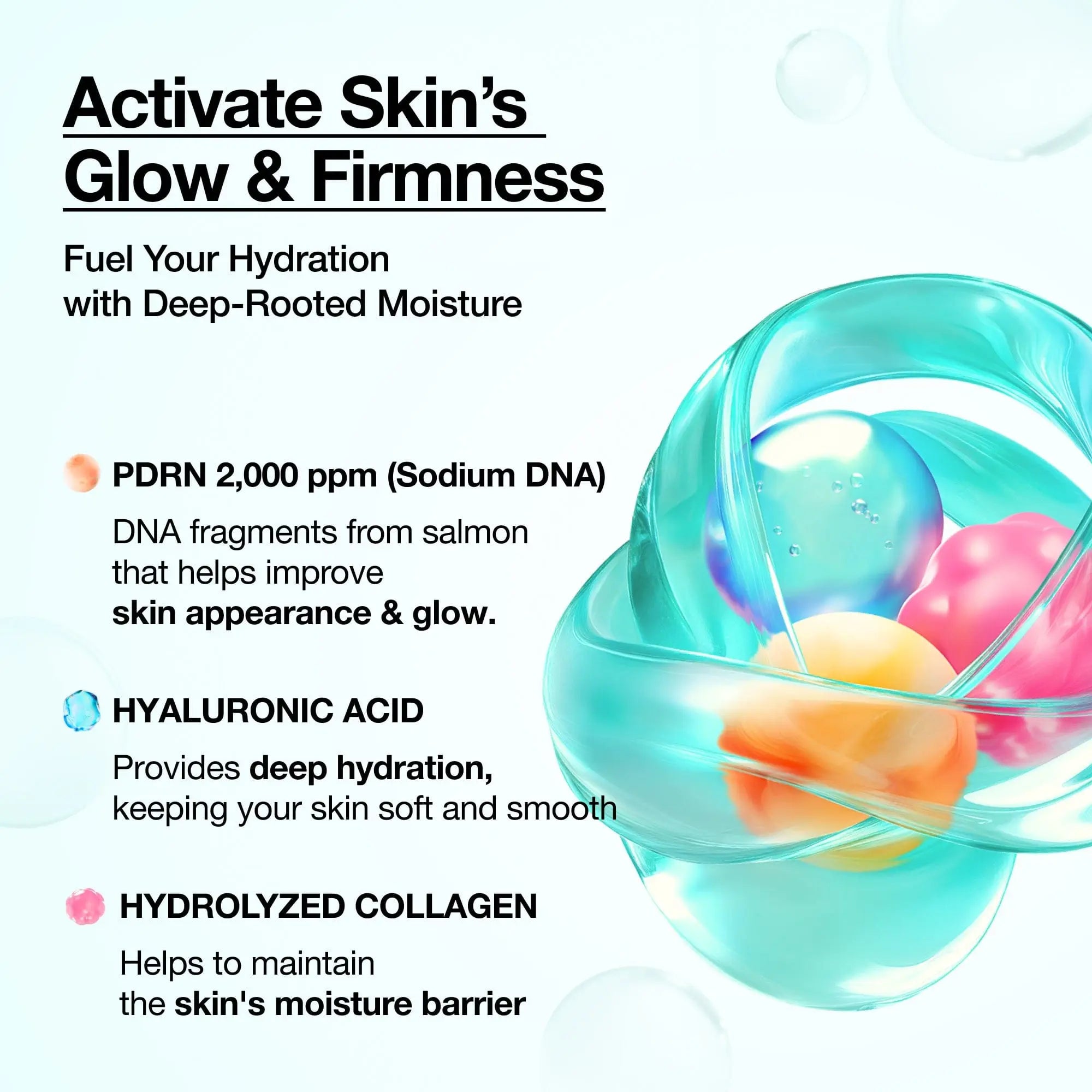 ANUA PDRN Collagen Glow Facial Serum Spray - JOLIE'S