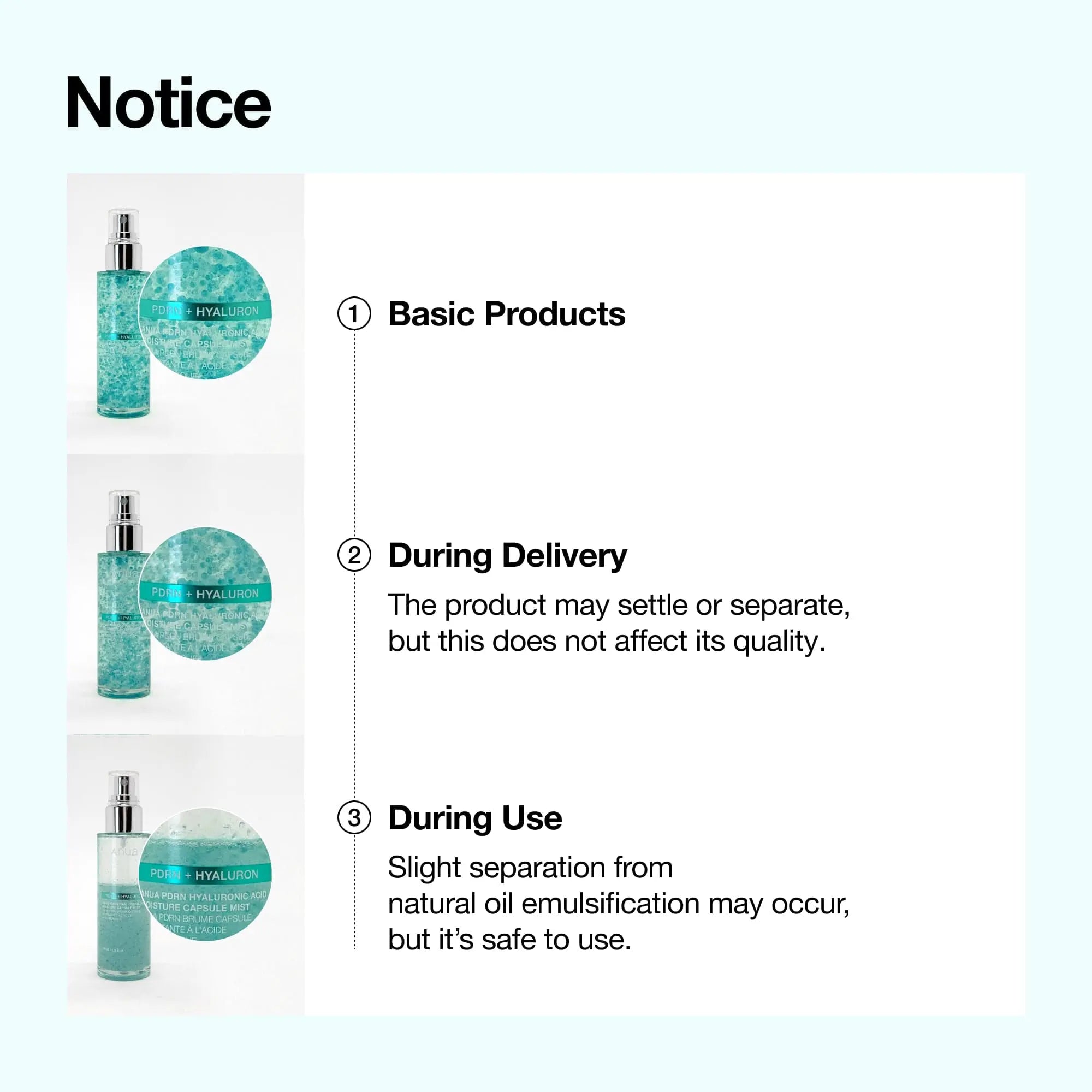 ANUA PDRN Collagen Glow Facial Serum Spray - JOLIE'S