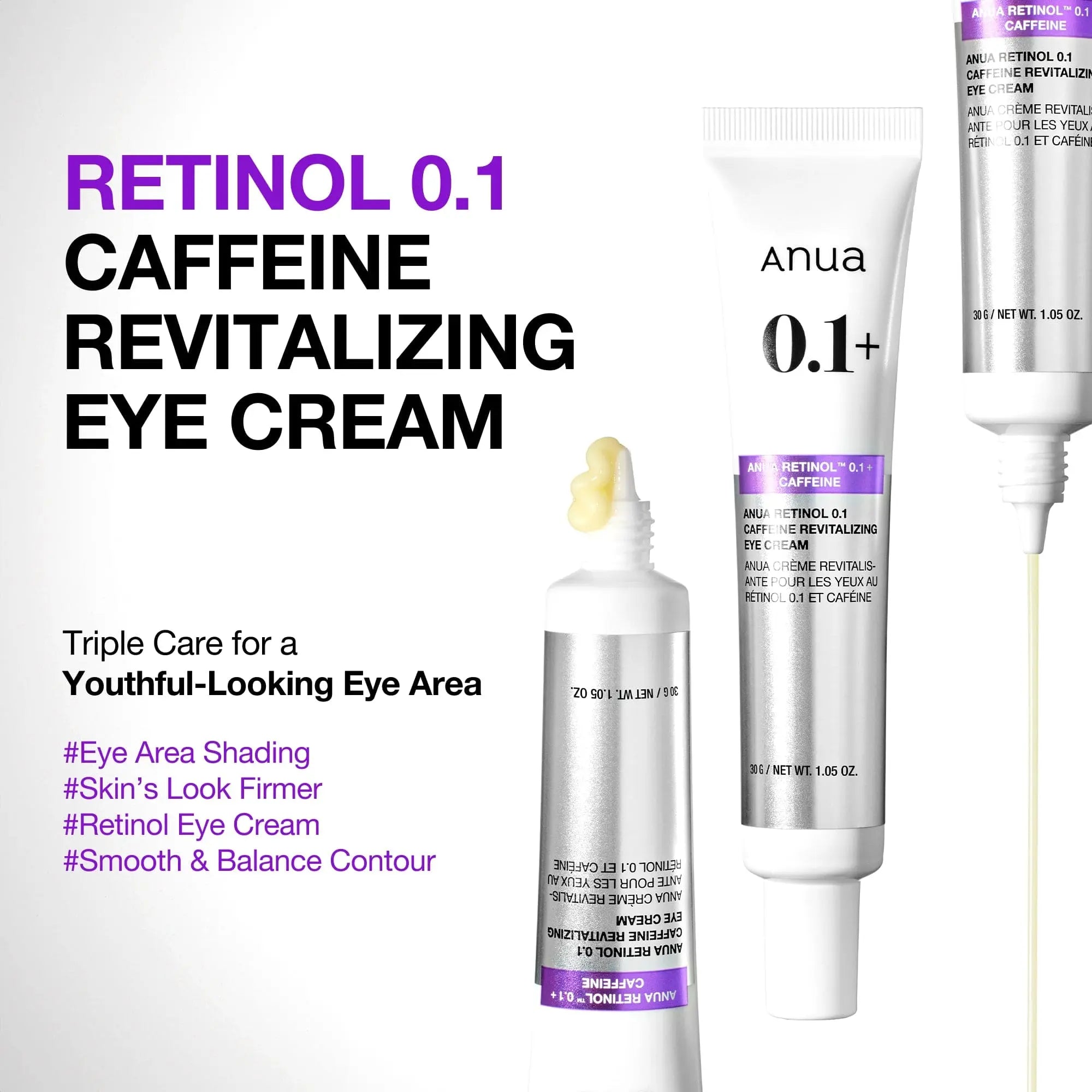 ANUA Retinol Anti-Aging Duo bundle featuring two skincare products with retinol for reducing wrinkles and revitalizing skin.