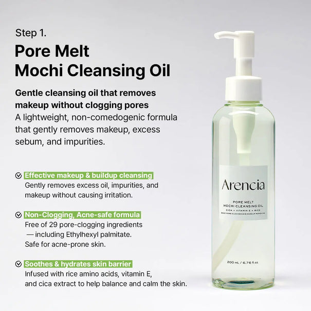 ARENCIA Pore Melt Double Cleansing Duo ARENCIA JOLIE'S