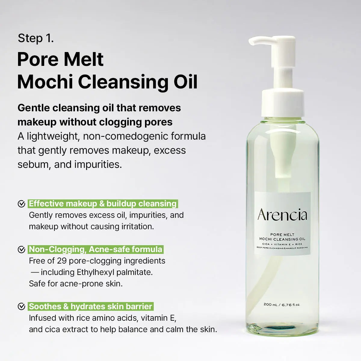 ARENCIA Pore Melt Double Cleansing Duo ARENCIA JOLIE'S