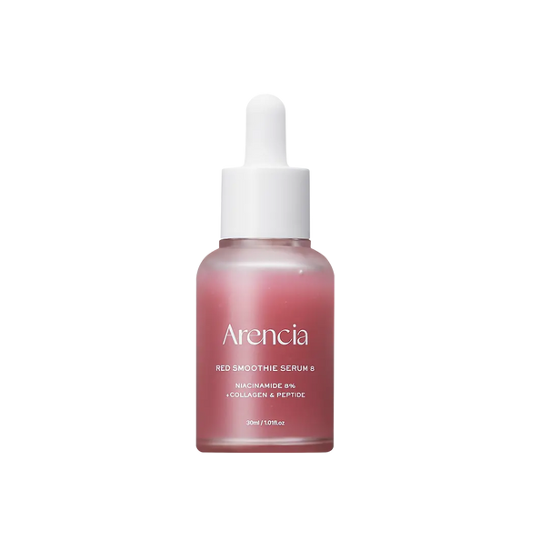ARENCIA Pore Perfection Collagen Serum Duo for skincare, featuring two 830ml bottles with clear labels and serum inside.