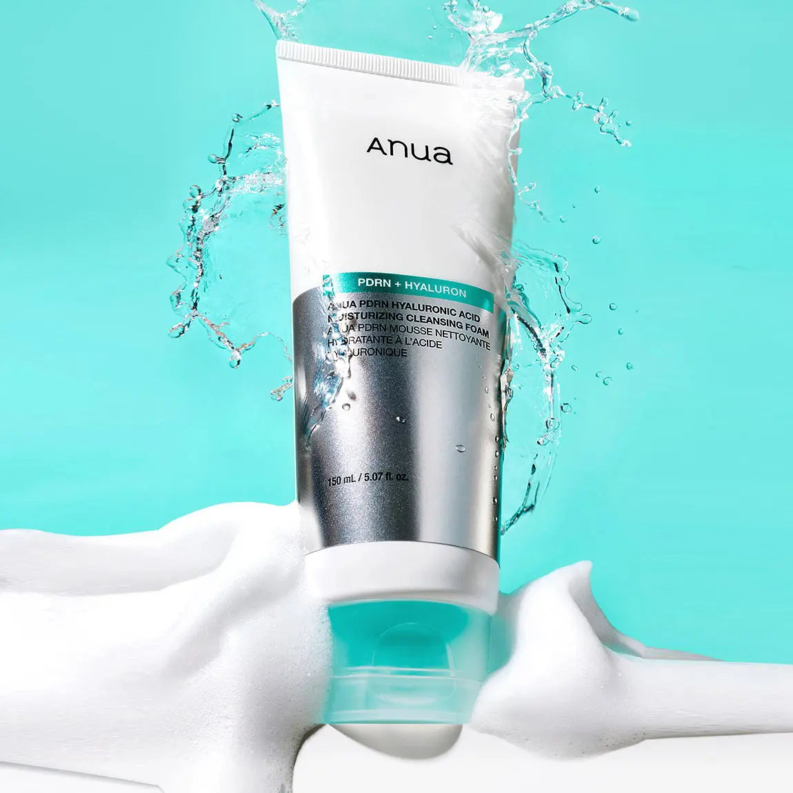 Anua PDRN Hyaluronic Acid Moisturizing Cleansing Foam 150ml ANUA JOLIE'S