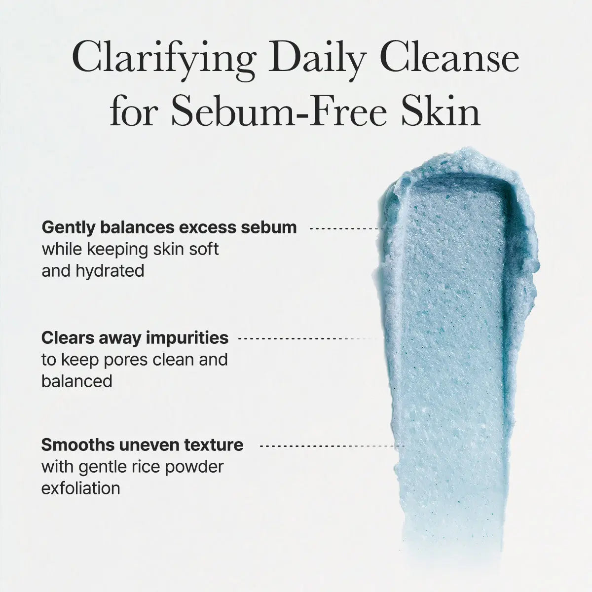Arencia Blue Hyssop Rice Mochi Cleanser - JOLIE'S
