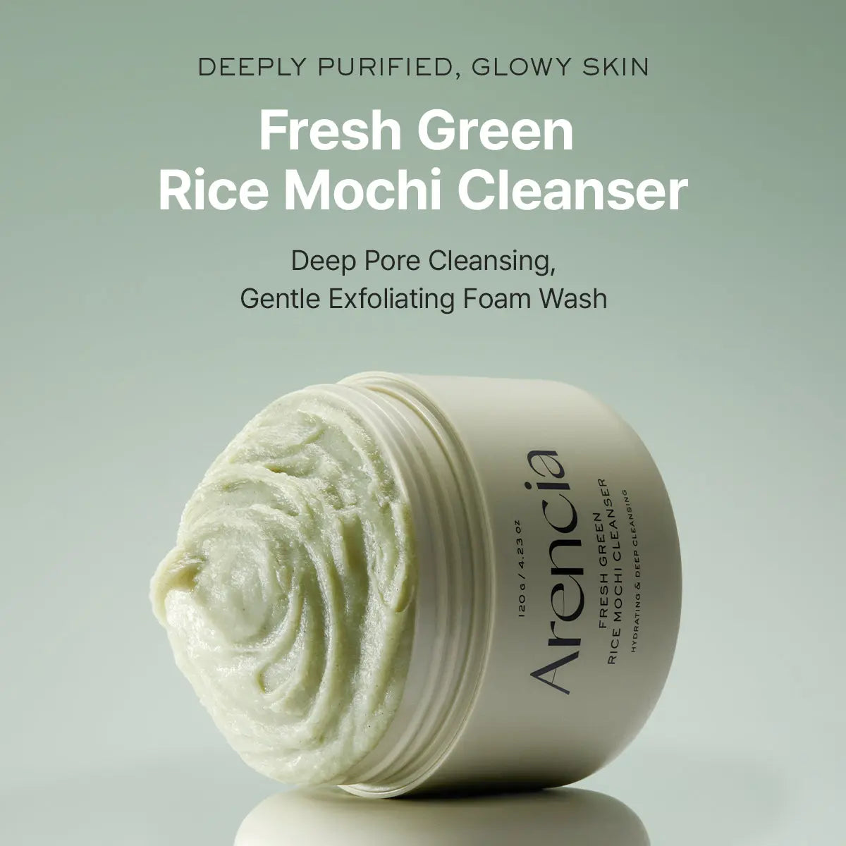 Arencia Fresh Green Rice Mochi Cleanser - JOLIE'S