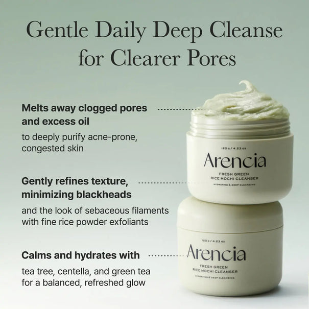 Arencia Fresh Green Rice Mochi Cleanser - JOLIE'S