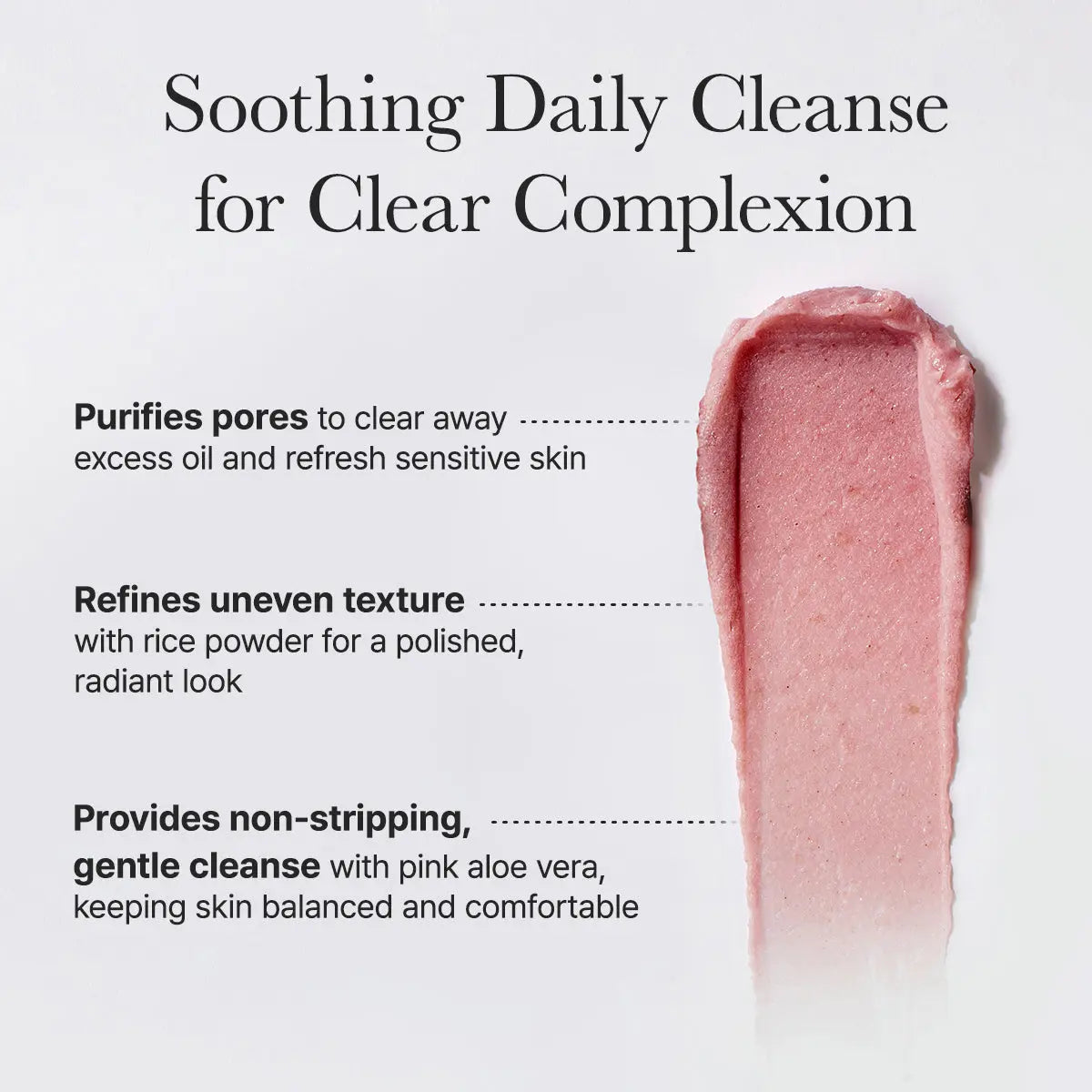 Arencia Fresh Rosehip Mochi Cleanser - JOLIE'S