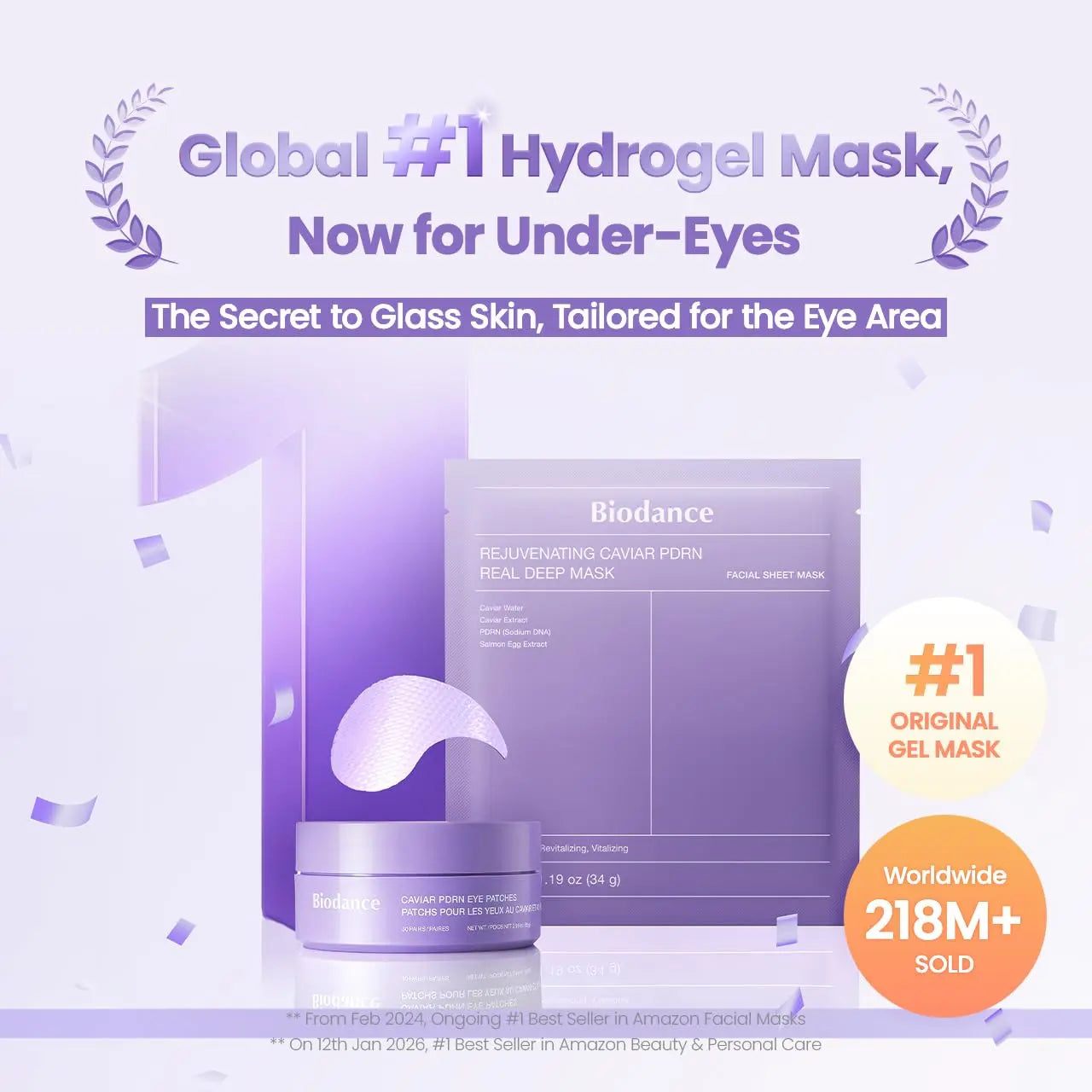 BIODANCE Caviar PDRN Eye Patches 55g BIODANCE JOLIE'S
