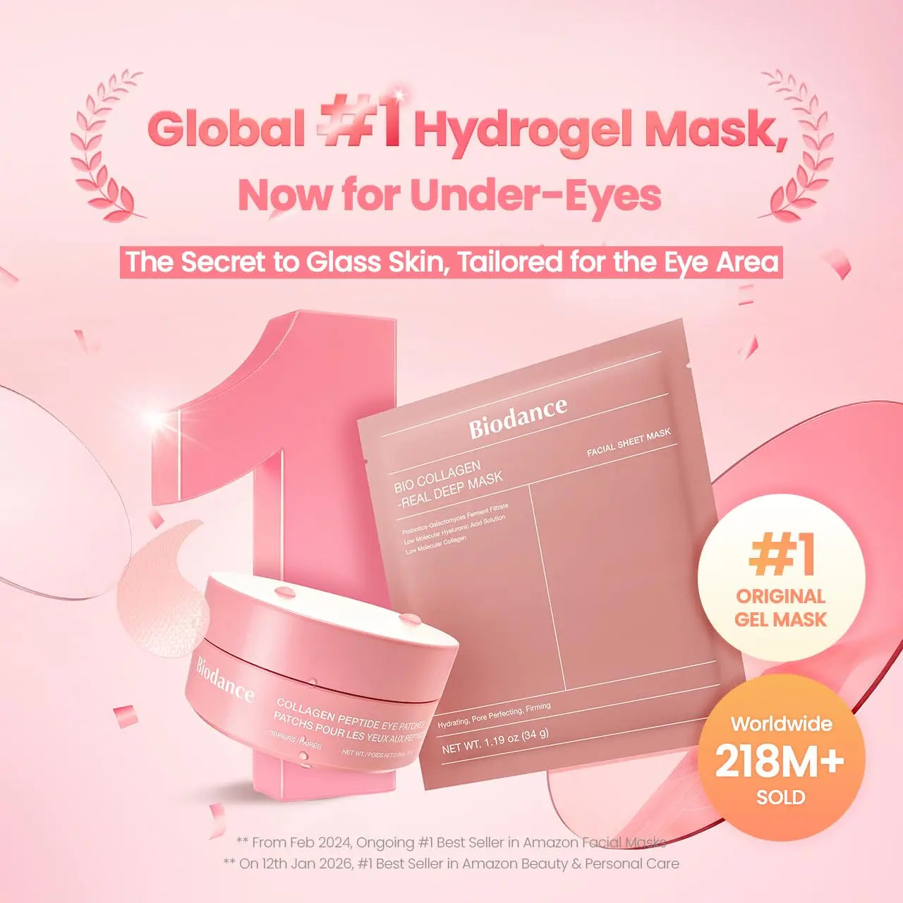 BIODANCE Collagen Peptide Eye Patches 55g BIODANCE JOLIE'S