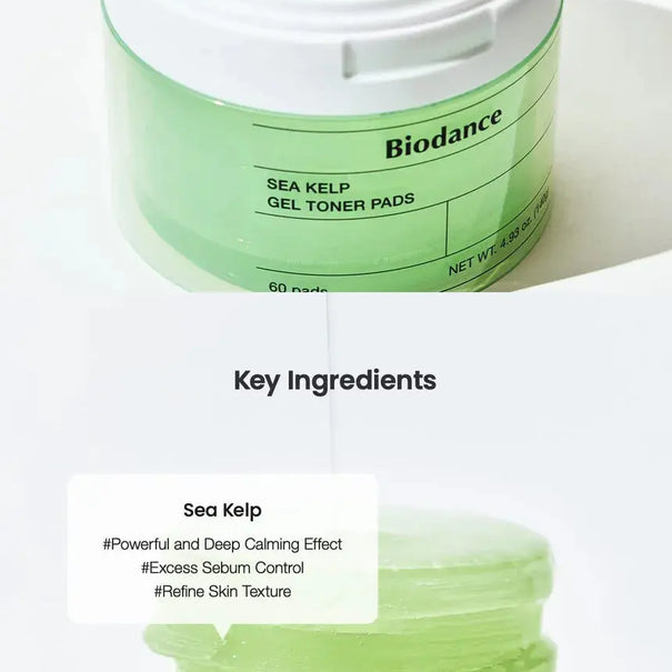 BIODANCE Sea Kelp Gel Toner Pads ( 60 pads ) Medicube JOLIE'S