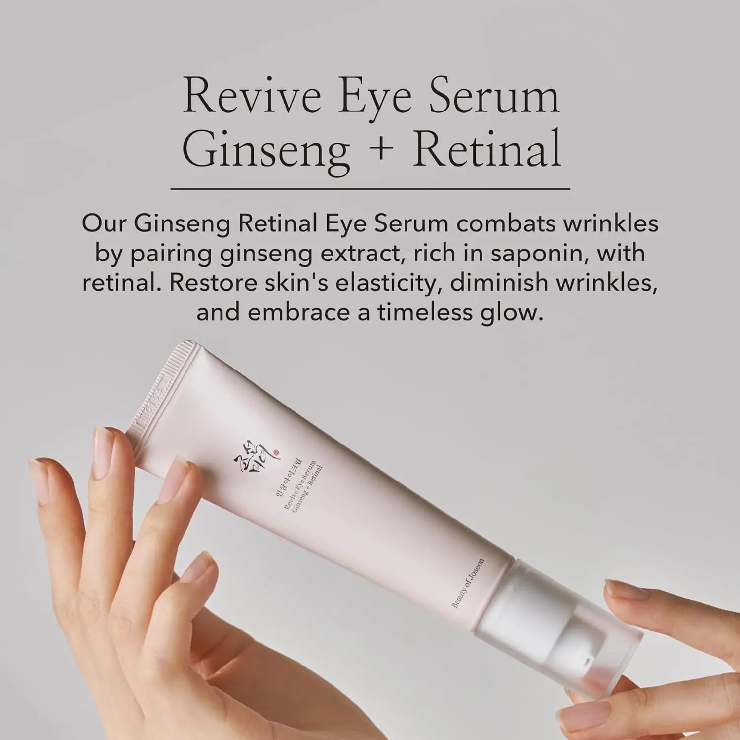 Beauty of Joseon Revive Eye Serum: Ginseng + Retinal Pink 30 ml - JOLIE'S