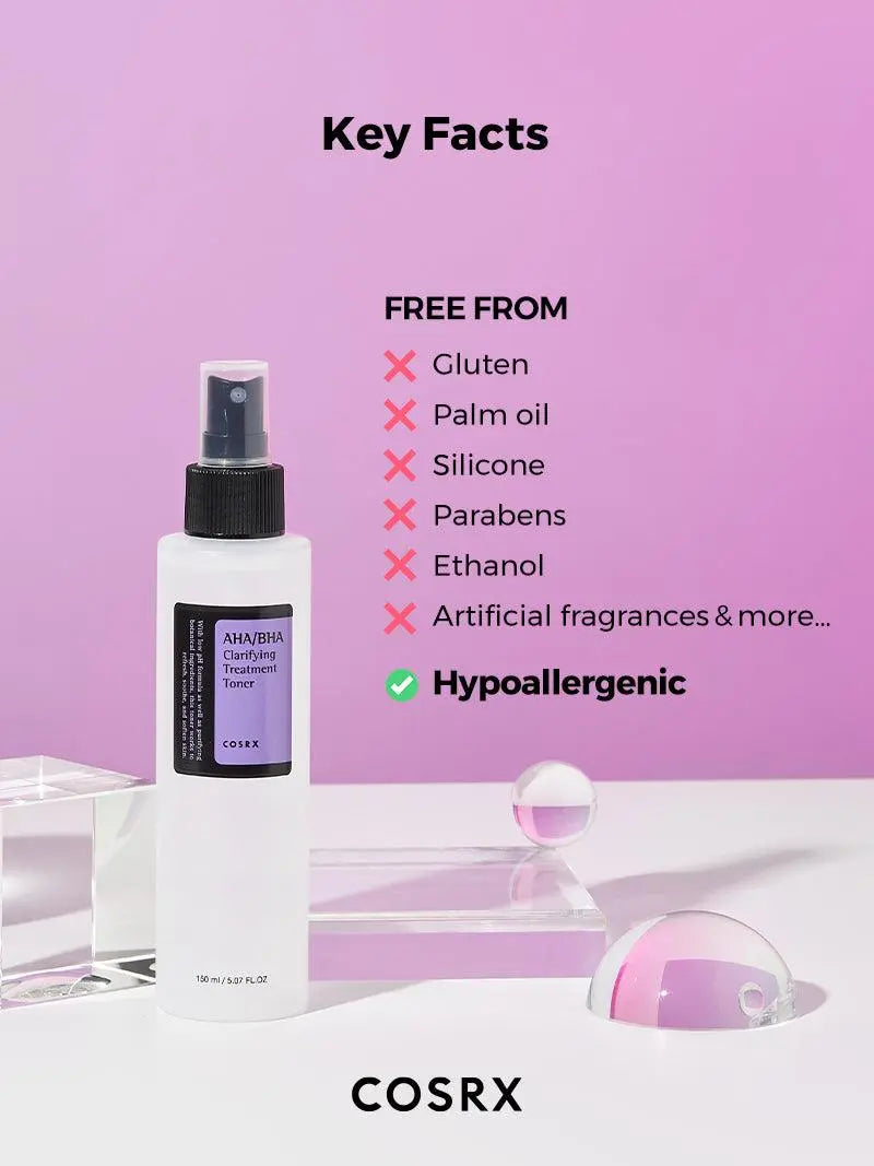 COSRX Aha/Bha Clarifying Treatment Toner 150 ml - JOLIE'S