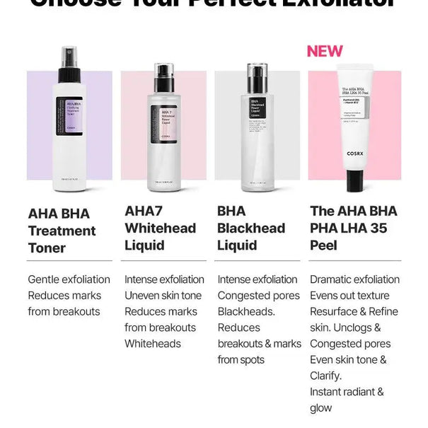 COSRX Aha/Bha Clarifying Treatment Toner 150 ml - JOLIE'S