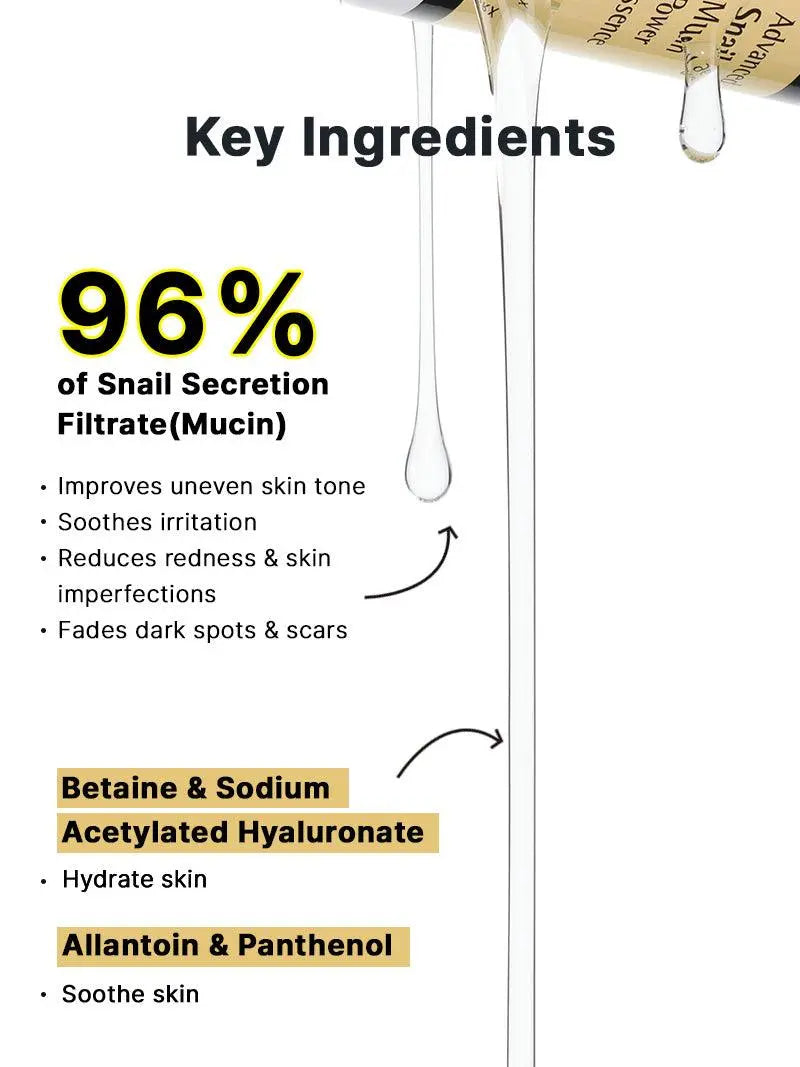COSRX Advance Snail 96 Mucin Power Essence 100 ml - JOLIE'S