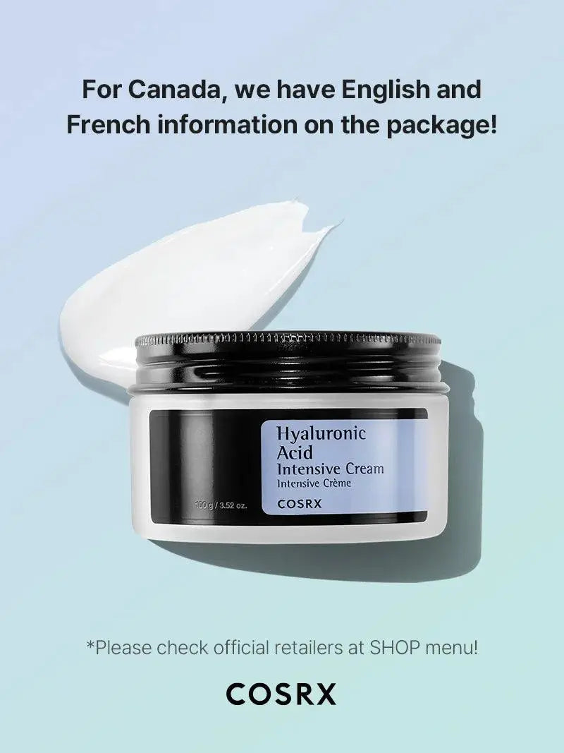 COSRX Hyaluronic Acid Intensive Cream 100  ml - JOLIE'S