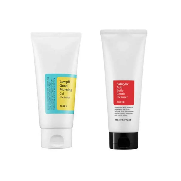 DOKAN COSRX Low pH Good Morning Gel Cleanser +Salicylic Acid Daily Gentle Cleanser SET COSRX