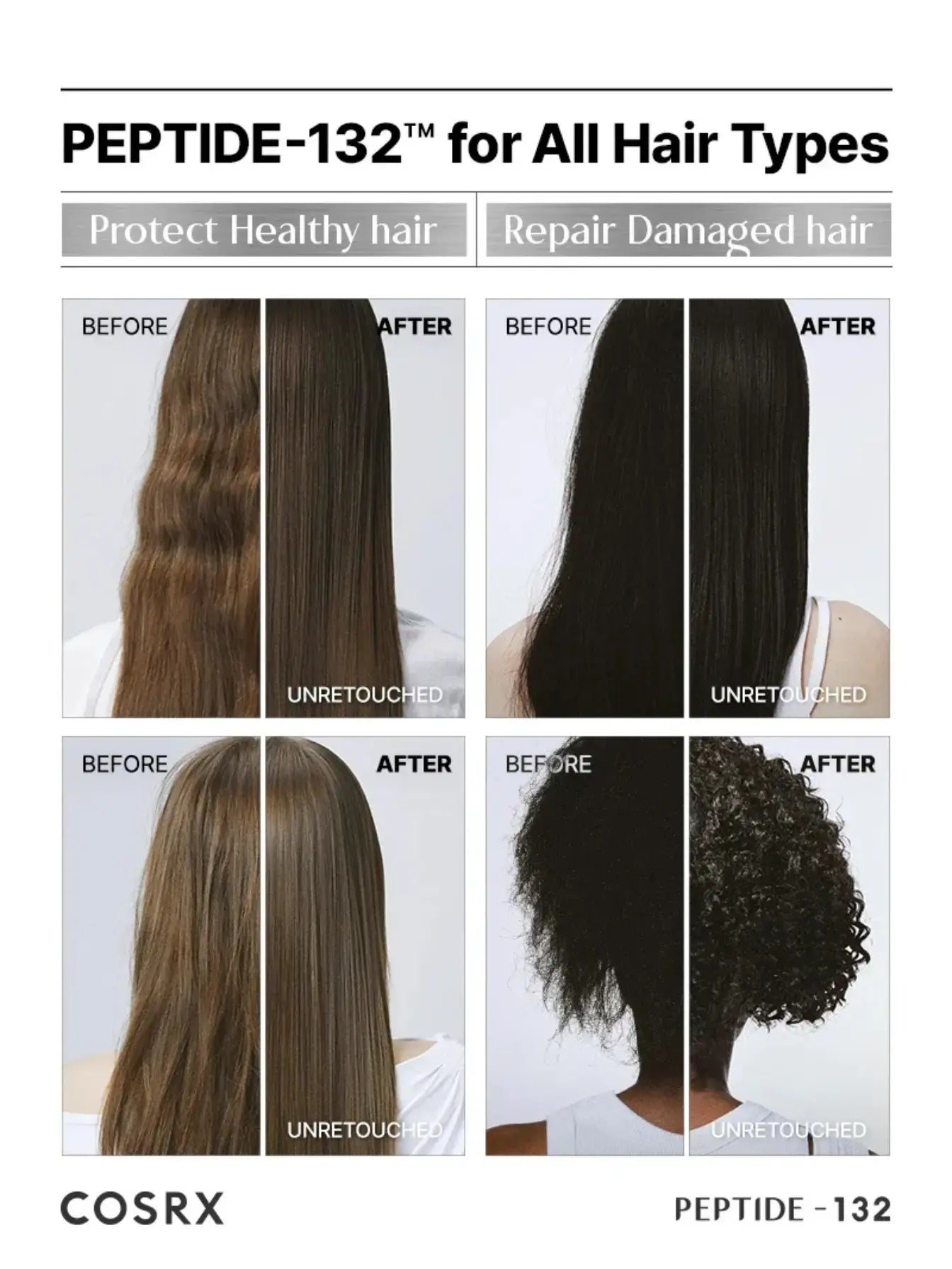 COSRX Peptide 132 Hair Bonding Kit - JOLIE'S