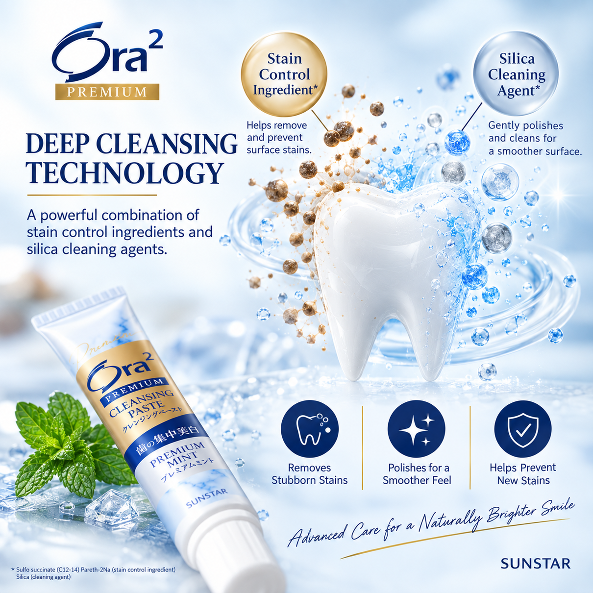 Ora² Premium Cleansing Toothpaste Premium Mint 17g
