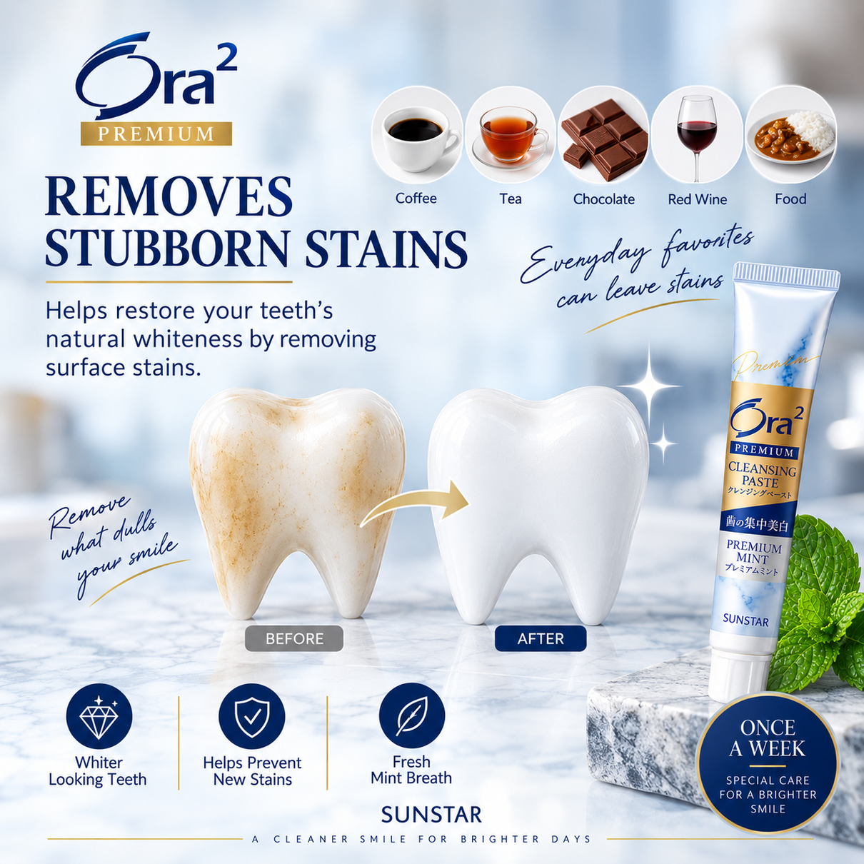 Ora² Premium Cleansing Toothpaste Premium Mint 17g