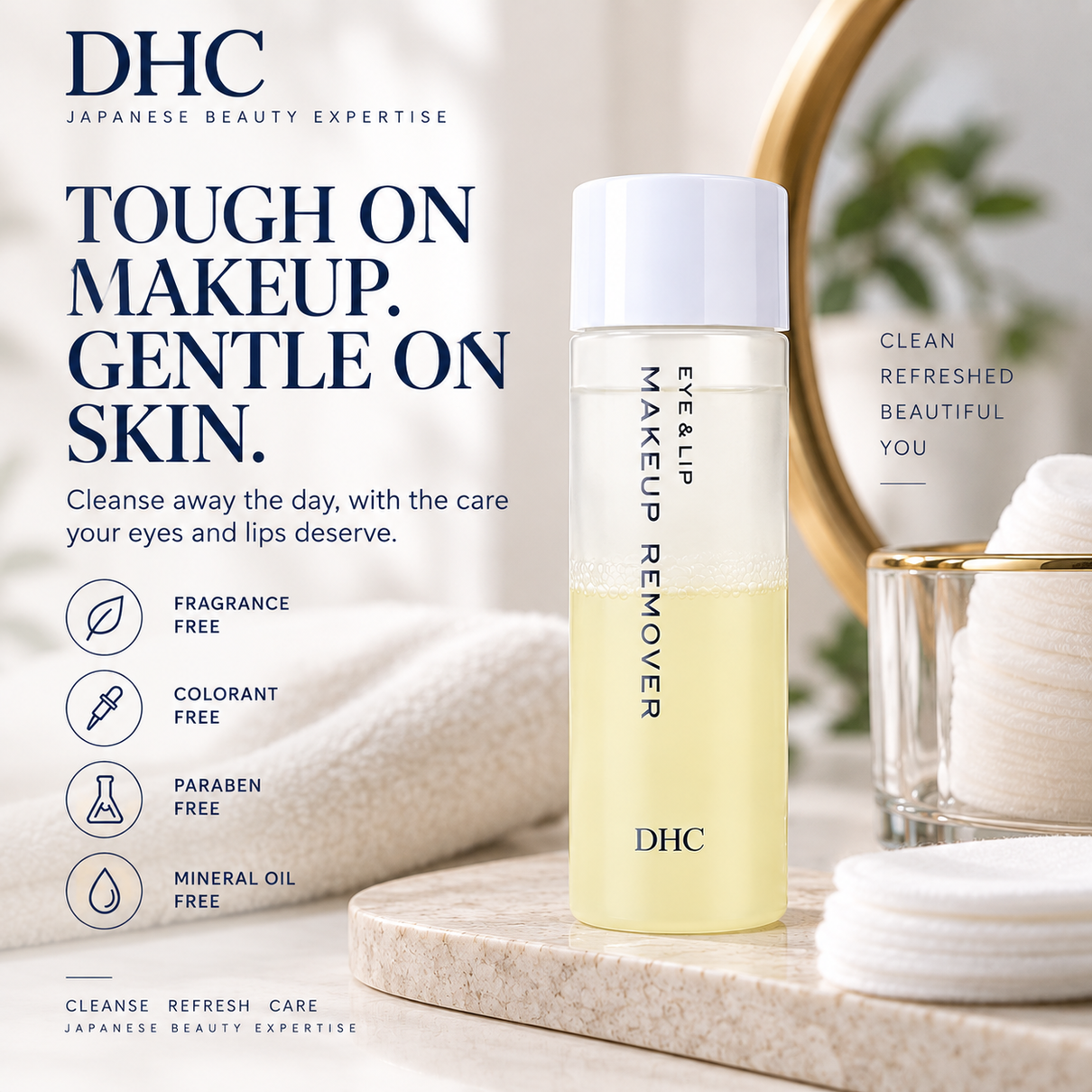 DHC Eye & Lip Makeup Remover  120ml