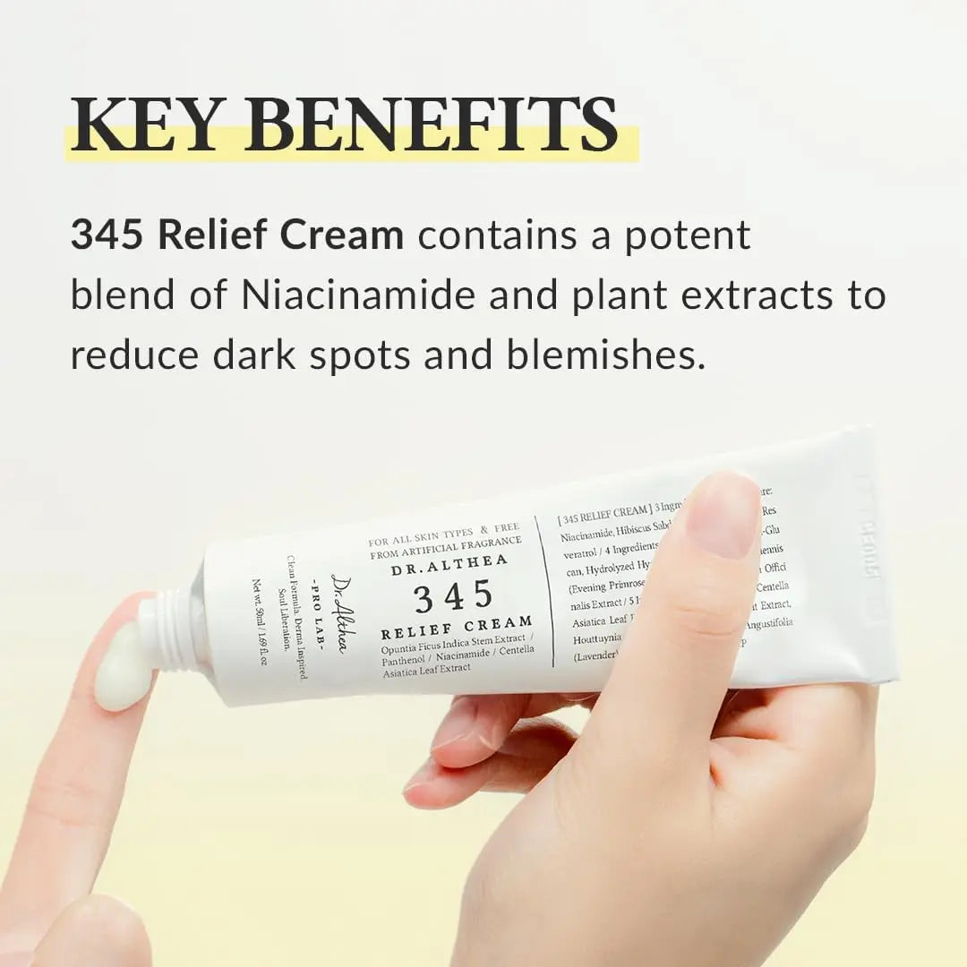 DOKAN Dr.Althea 345 Relief Cream 50ML Dr Althea
