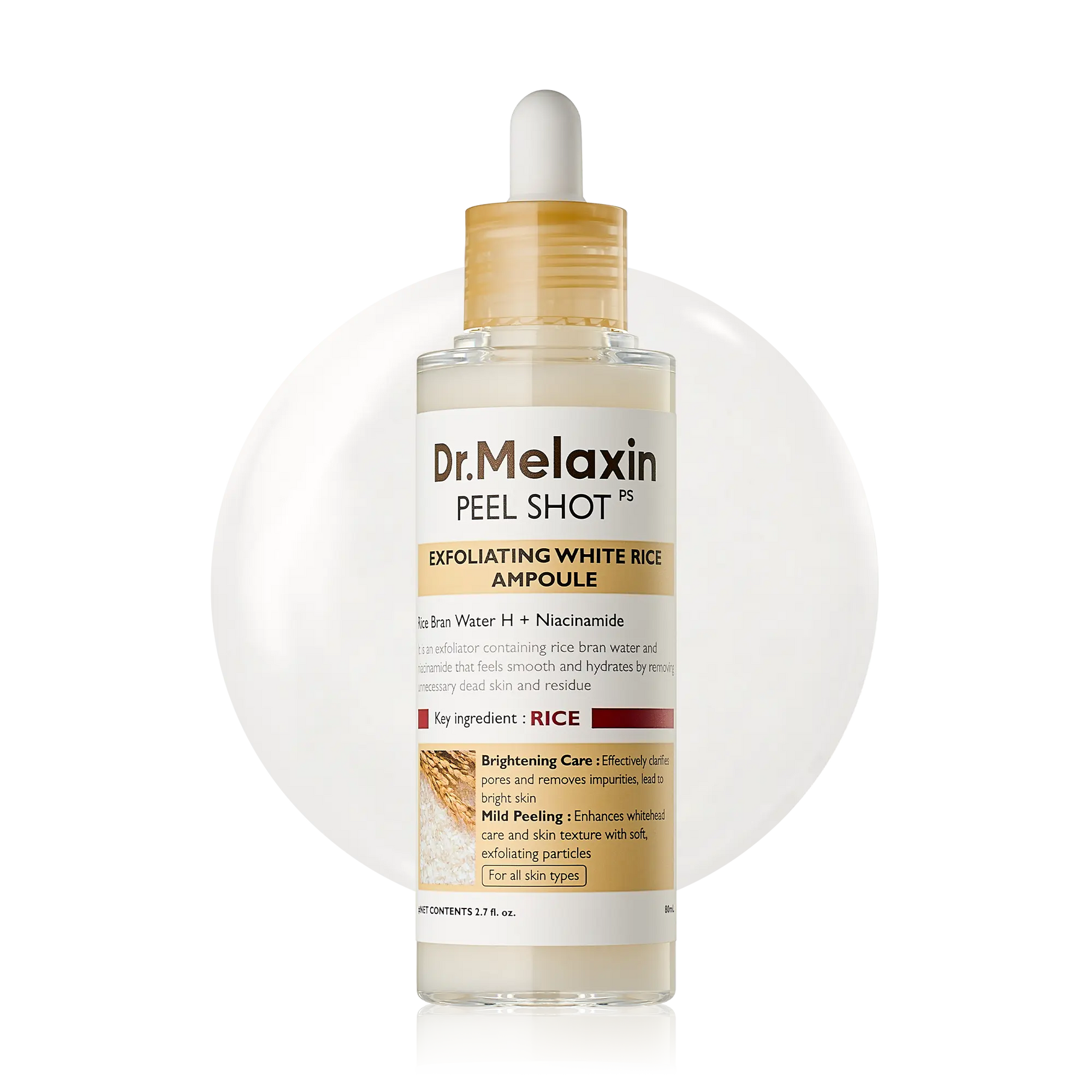 Dr.Melaxin Peel Shot Glow White Rice Trilogy Set - DOKAN