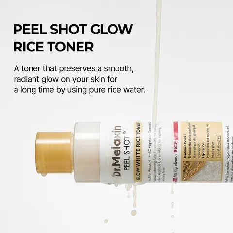 Dr.Melaxin Peel Shot Glow White Rice Trilogy Set - DOKAN