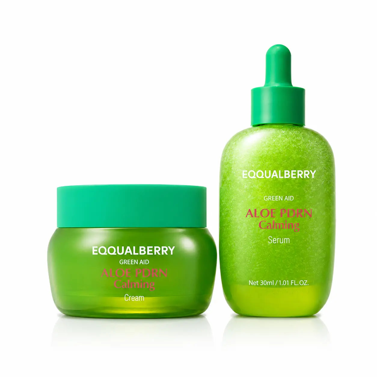 EQQALBERRY Green Aid Aloe PDRN Calming Set - DOKAN