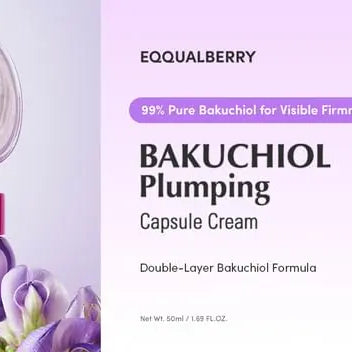 EQQUALBERRY Bakuchiol Plumping Capsule Cream 50 ml EQQUALBERRY JOLIE'S