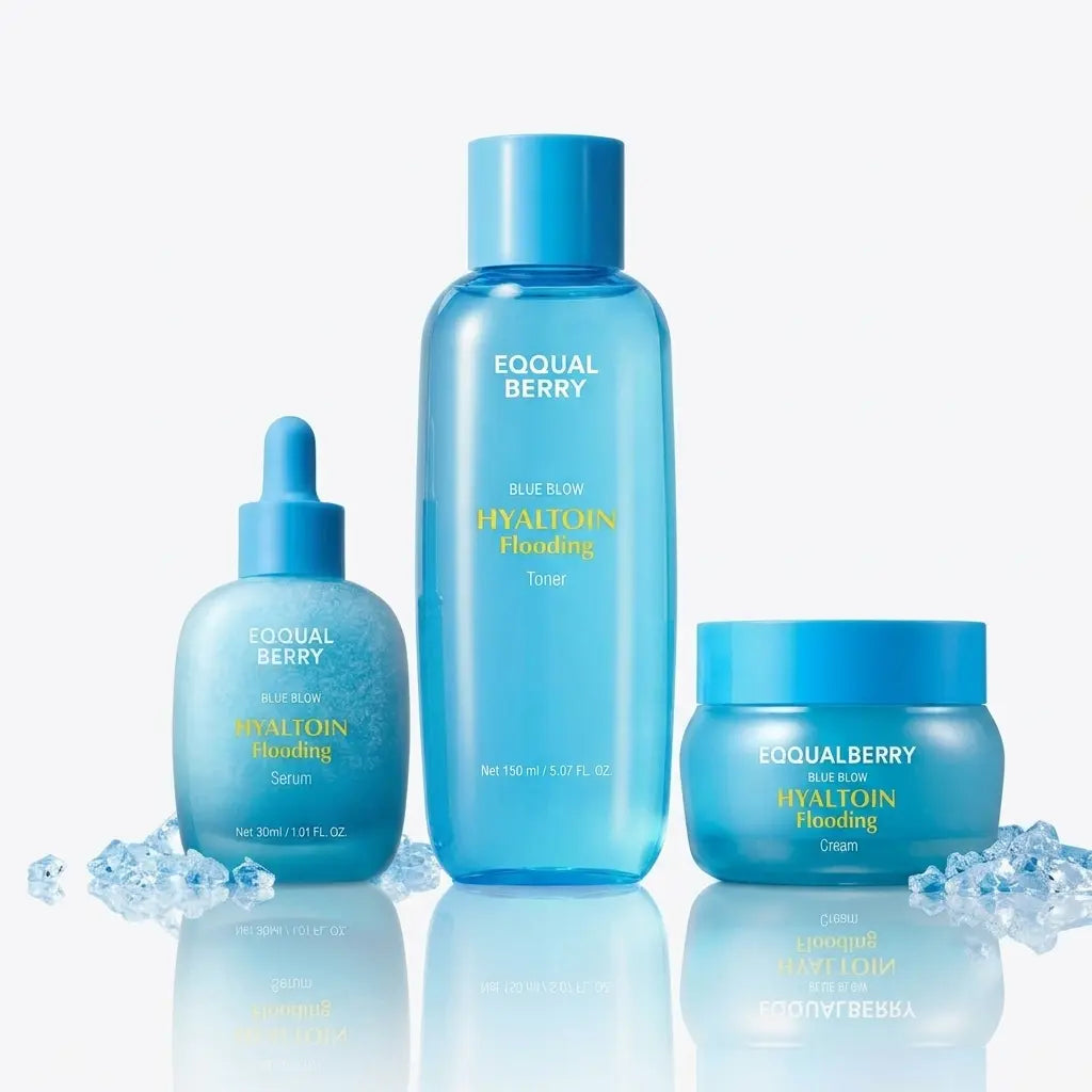 EQQUALBERRY HYALTOIN FLOODING 3-Step Hydration Set EQQUALBERRY JOLIE'S