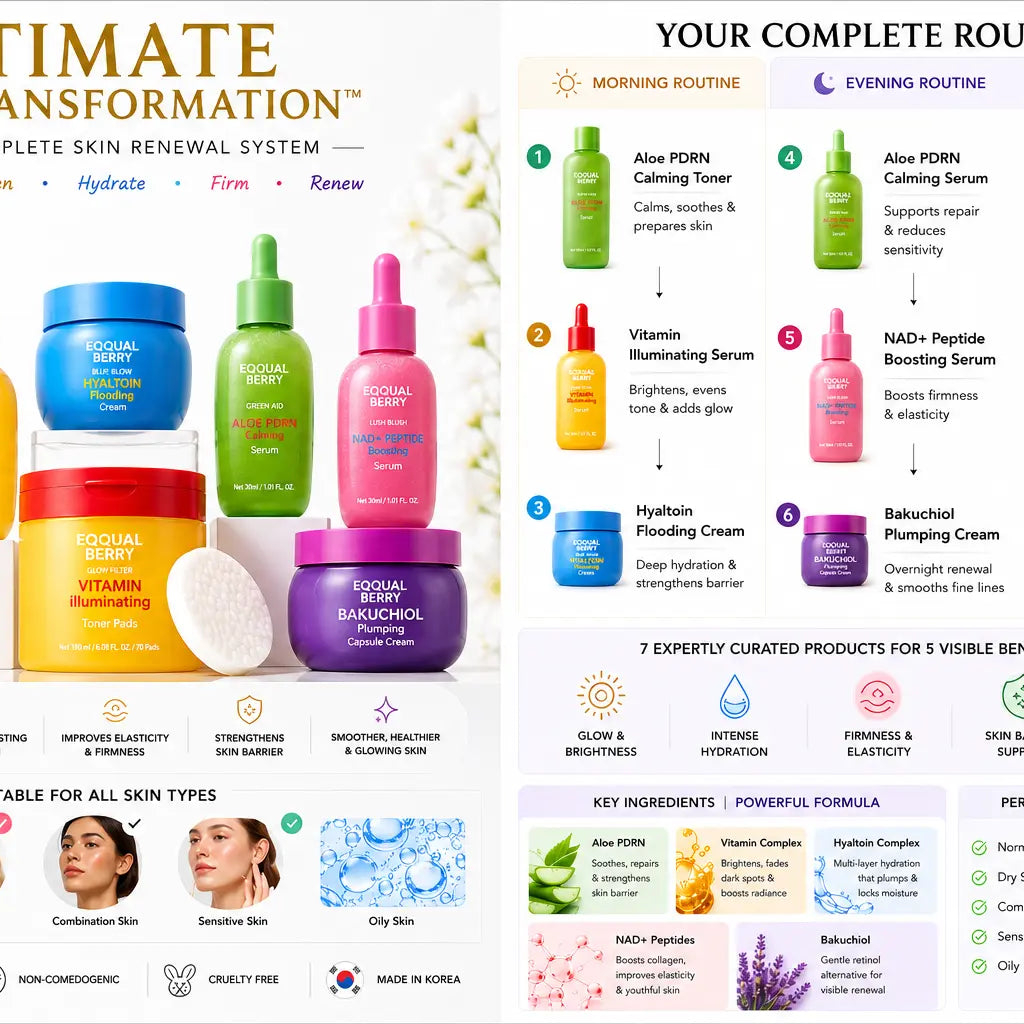 EQQUALBERRY Ultimate Skin Transformation Program Medicube JOLIE'S