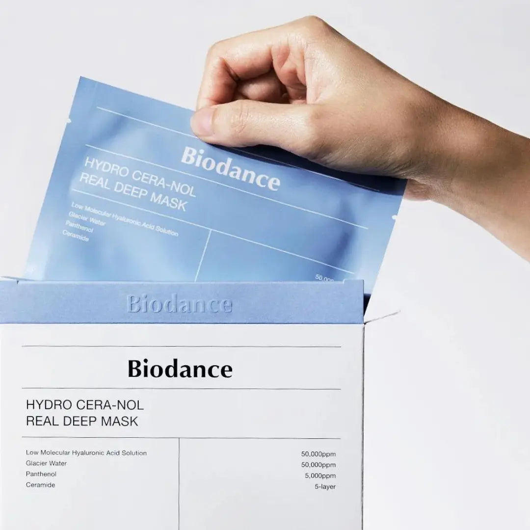 Hydro Cera-nol Real Deep Mask - 1 Box (4 pcs) Biodance JOLIE'S