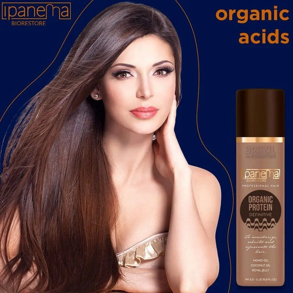 IPANEMA Biorestore Organic Brazilian Hair Protein 1000 ML - JOLIE'S UAE