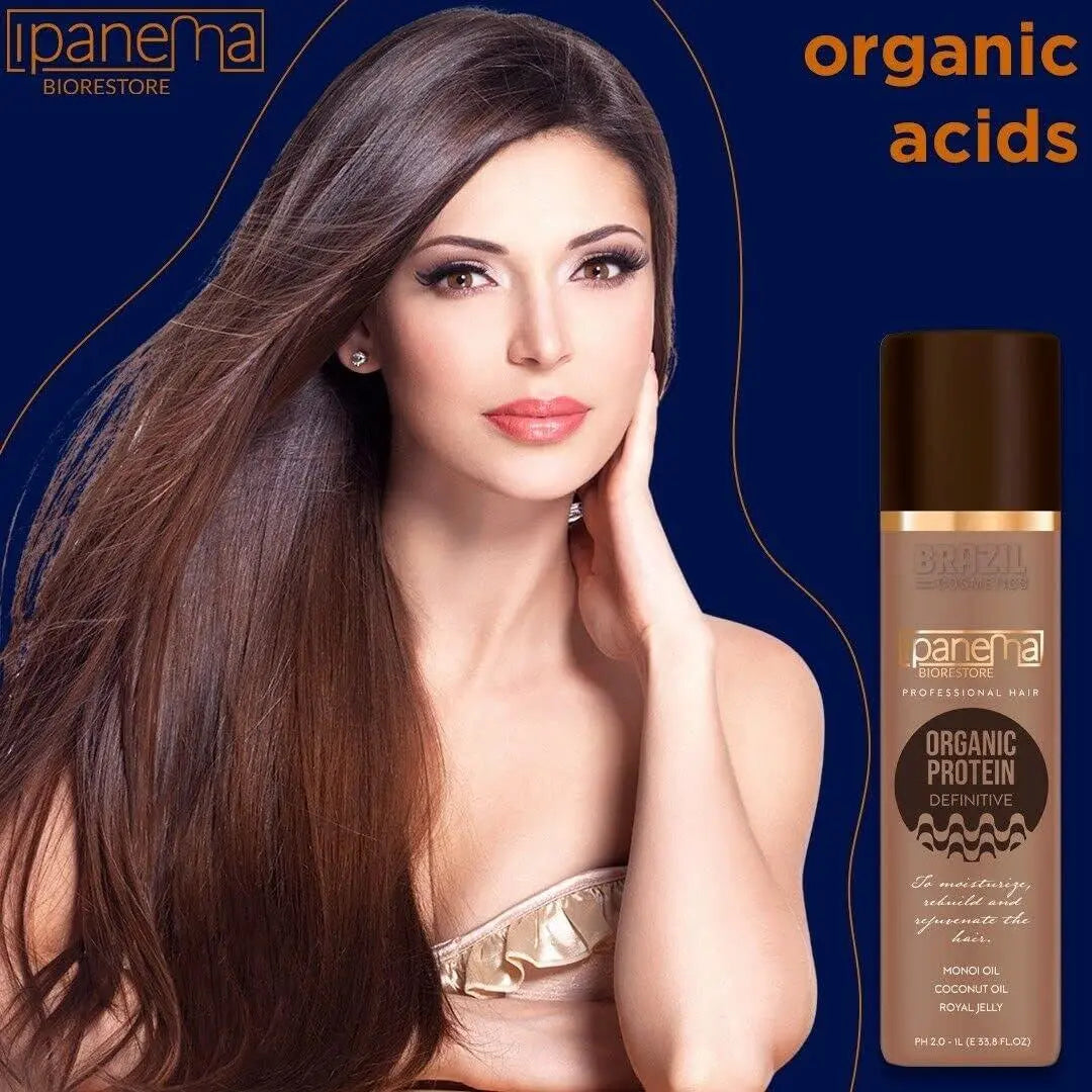 IPANEMA Biorestore Organic Brazilian Hair Protein 1000 ML - JOLIE'S UAE
