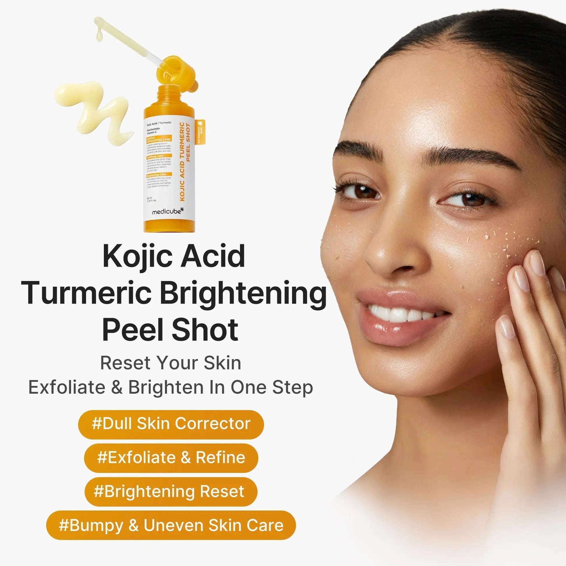MEDICUBE Kojic Acid Turmeric Triolgy Glow Set - DOKAN