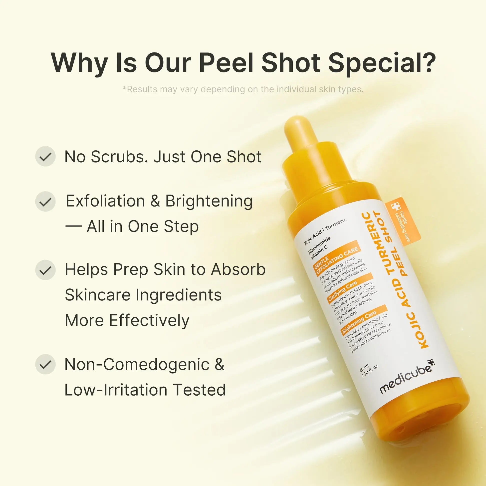 MEDICUBE Kojic Acid Turmeric Triolgy Glow Set - DOKAN