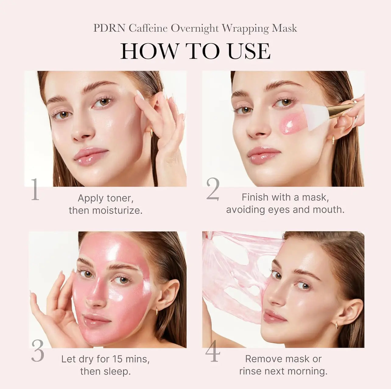 MEDICUBE PDRN Pink Caffeine Night Wrapping Mask 75 ml Medicube JOLIE'S