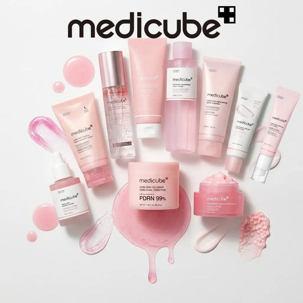 MEDICUBE PDRN Pink Eternal Glow Ultimate 10 Pieces Regeneration System - JOLIE'S