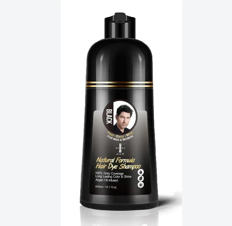 NUSPA Natural Hair Dye Argan Oil Infused Shampoo 400 ML NUSPA JOLIE'S