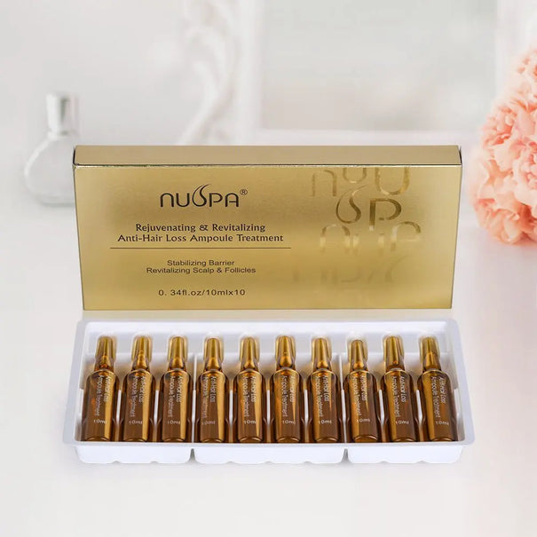 NUSPA Rejuvenating & Revitalizing Anti-Hair Loss Ampoule Treatment 10ML x 10 NUSPA JOLIE'S