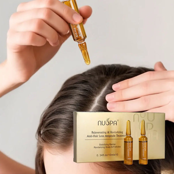 NUSPA Rejuvenating & Revitalizing Anti-Hair Loss Ampoule Treatment 10ML x 10 NUSPA JOLIE'S