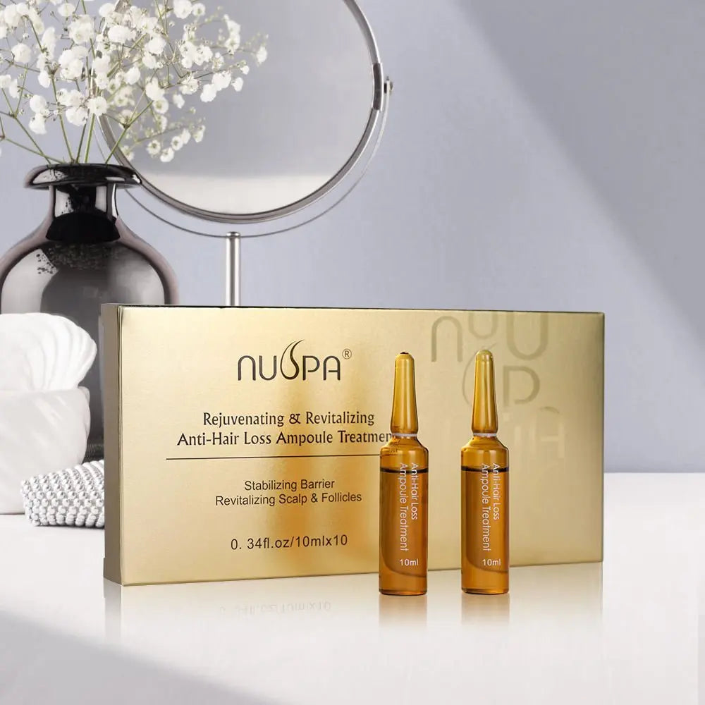 NUSPA Rejuvenating & Revitalizing Anti-Hair Loss Ampoule Treatment 10ML x 10 NUSPA JOLIE'S