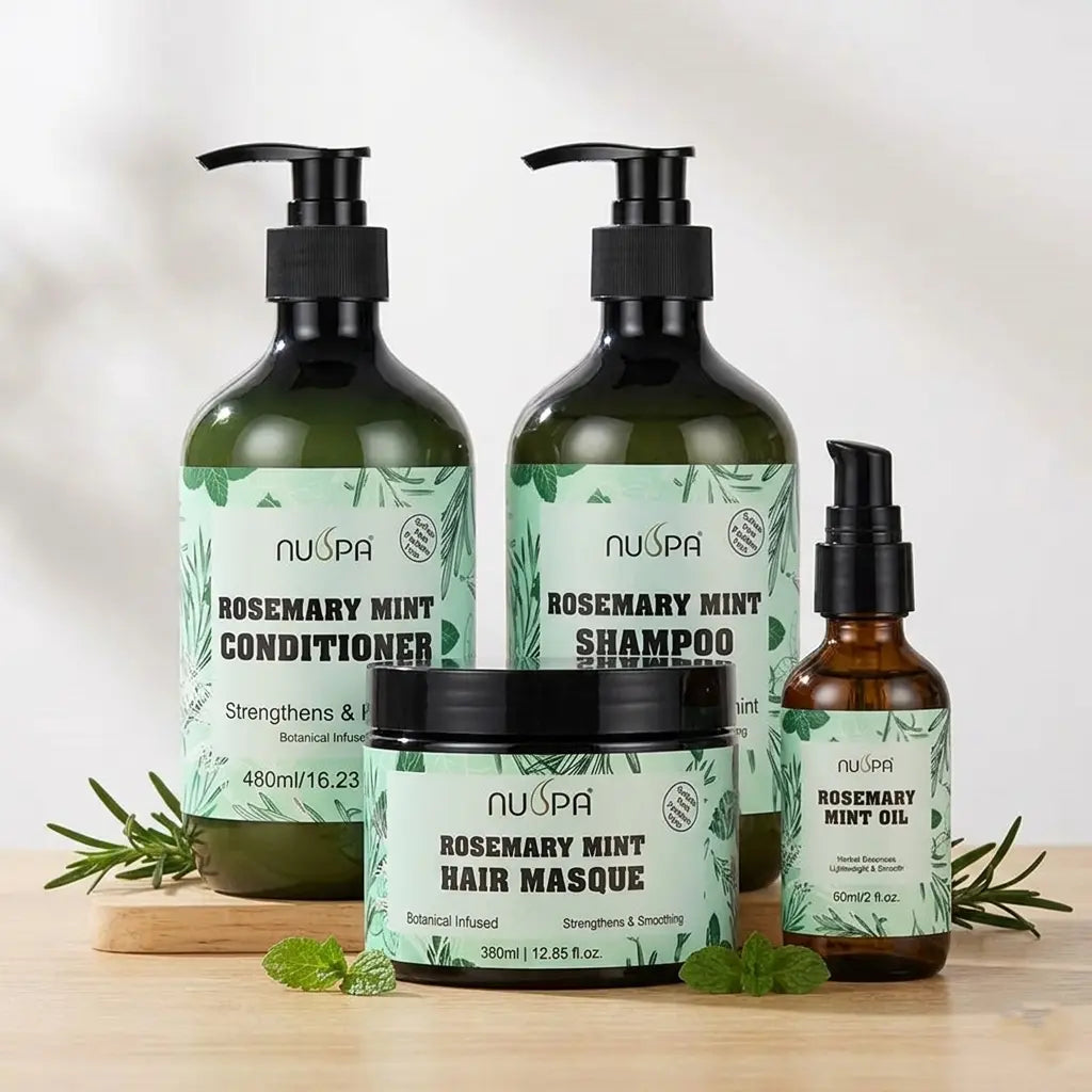 NUSPA Rosemary Mint Hair Growth & Scalp Complete Care Set NUSPA JOLIE'S