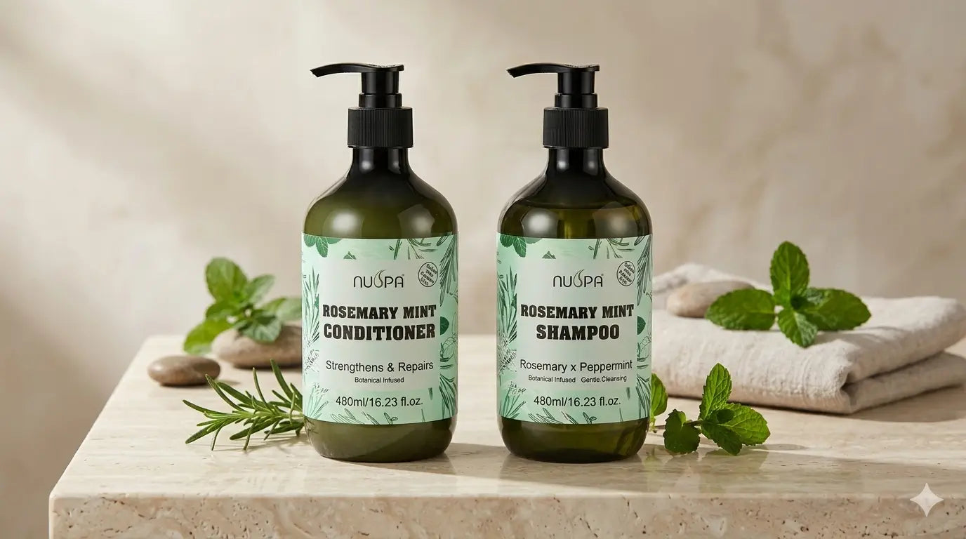 NUSPA Rosemary Mint Hair Growth & Scalp Complete Care Set NUSPA JOLIE'S