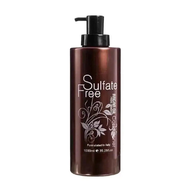 Nuspa Natural Organic Sulfate Free Moroccan Argan Oil Shampoo and Conditioner Set 1000 ml - DOKAN