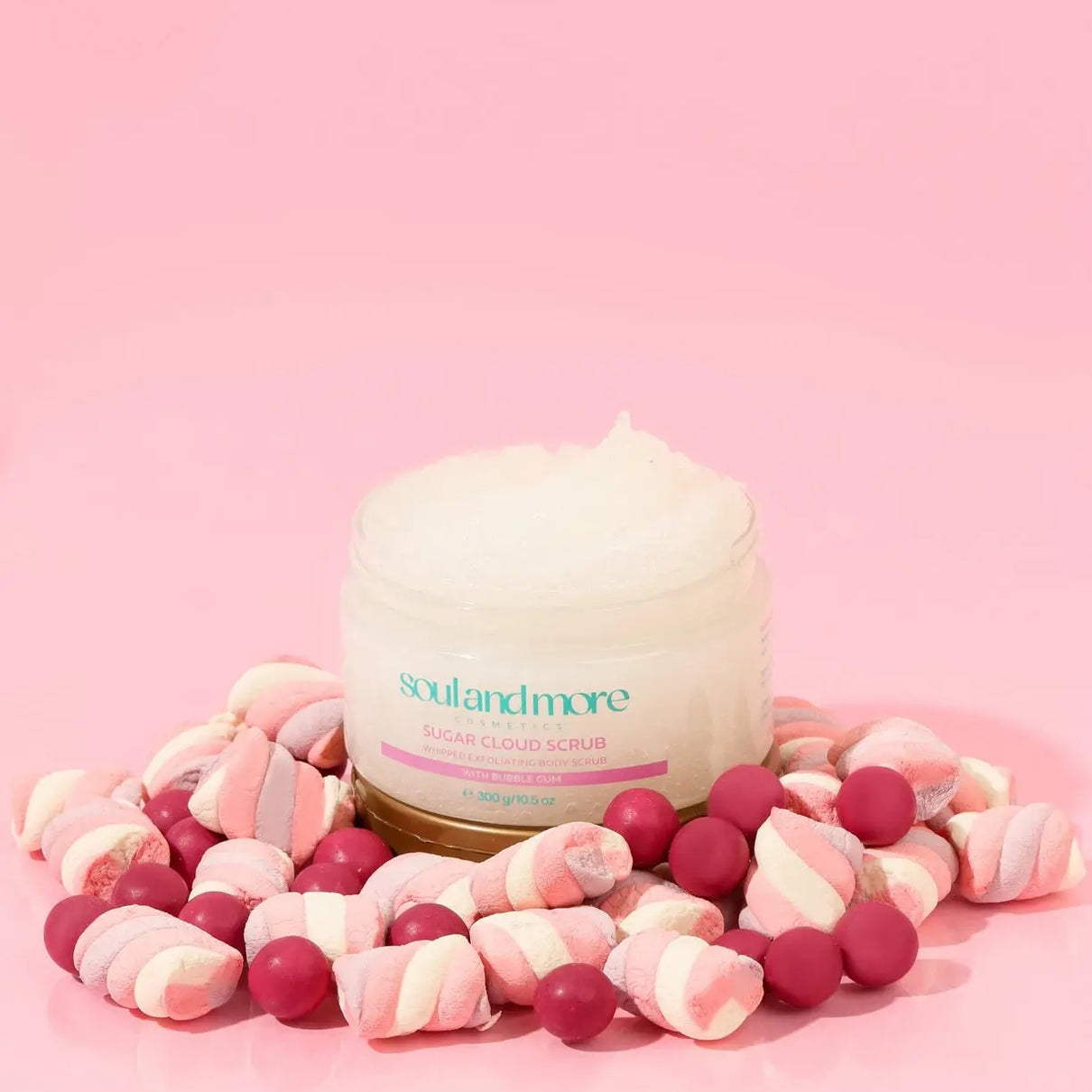 SOUL AND MORE Bubble Gum Body Scrub - JOLIE'S