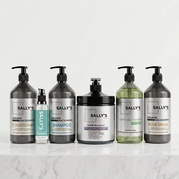 Sally's Choice Bio Protein Natural Hair Therapy Anti Frizz 6 Pcs Set SALLY'S CHOICE JOLIE'S